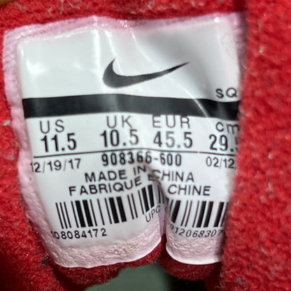 Nike Air Max 1 Curry Pack Red (2018) Size 10.5 USED s22836