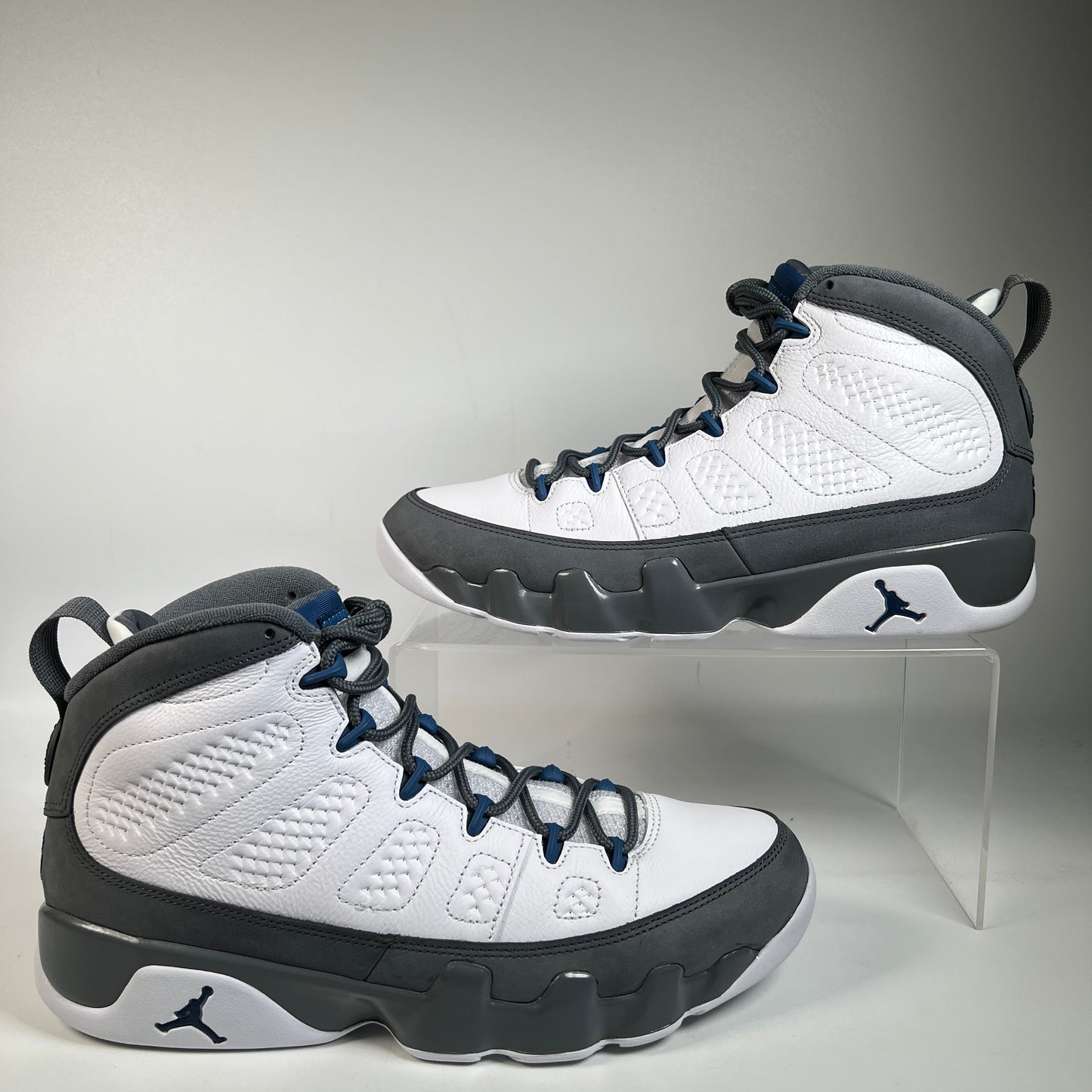 Jordan 9 Flint Grey French Blue (2026) Size 10 USED s22862