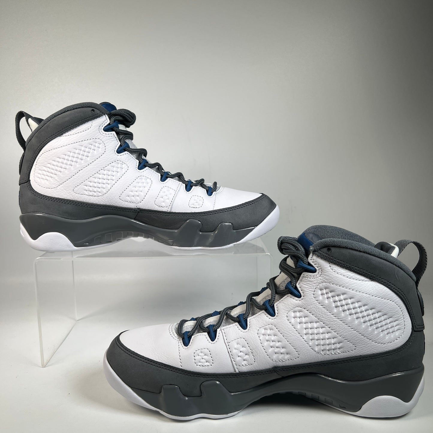 Jordan 9 Flint Grey French Blue (2026) Size 10 USED s22862