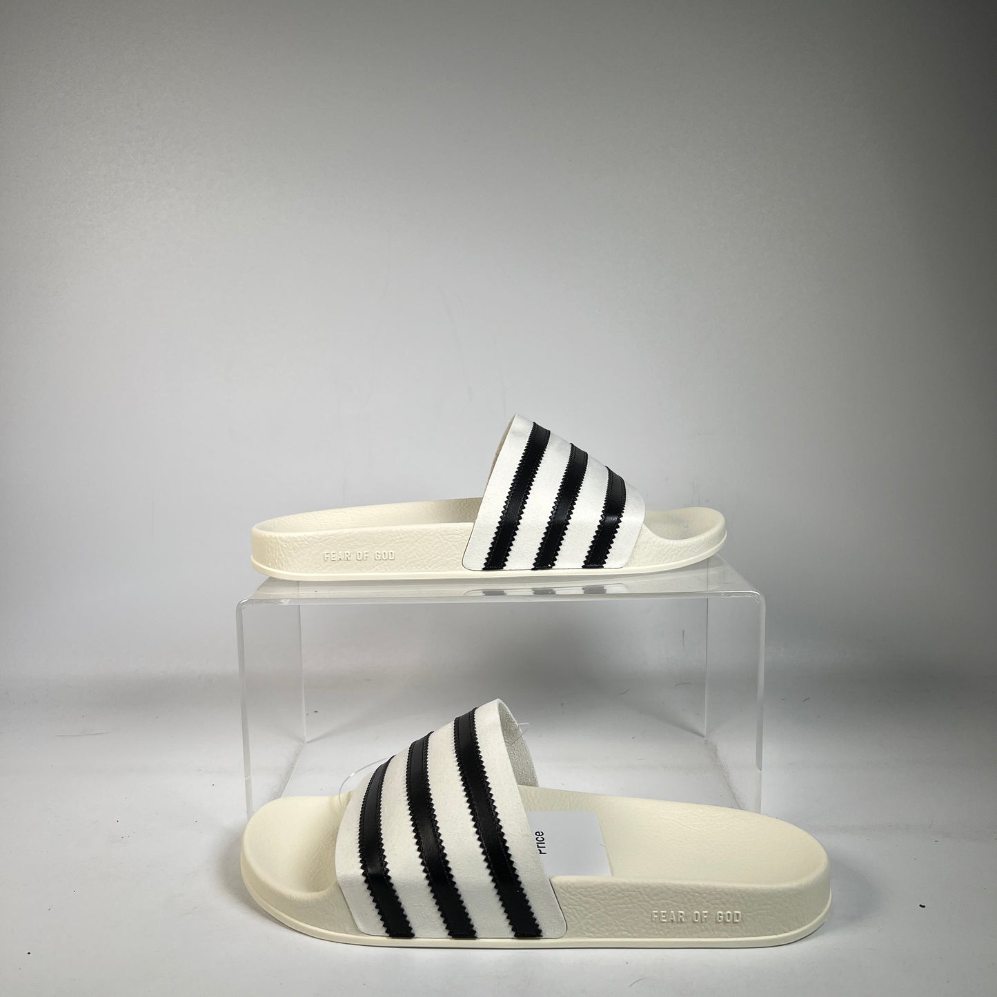 Adidas Fear of God Athletics Adilette Cream White (2023) Size 8 NEW s22922