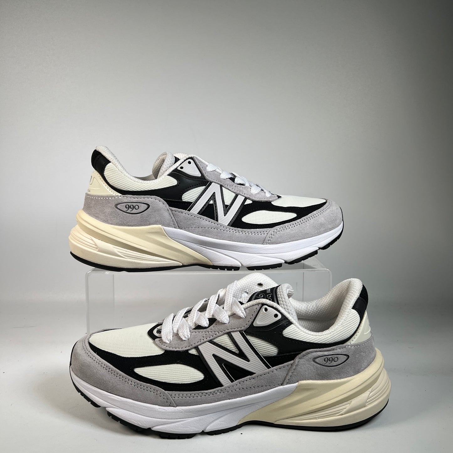 New Balance 990v6 MiUSA Teddy Santis Grey Black (2024) Size 9.5 USED s22919