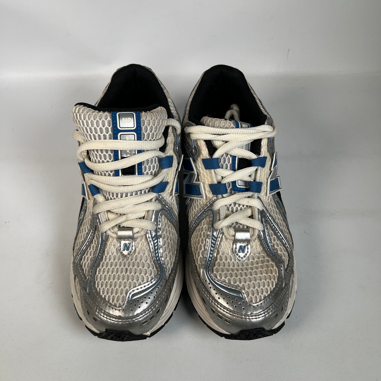 New Balance 1906R Silver Metallic Blue Agate (2023) Size 5 USED s22879