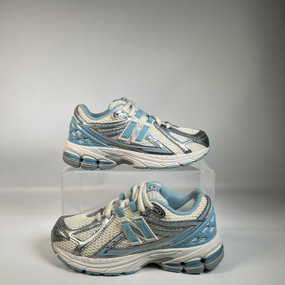 New Balance 1906R Silver Metallic Chrome Blue (2024) Size 5.5y USED s22884