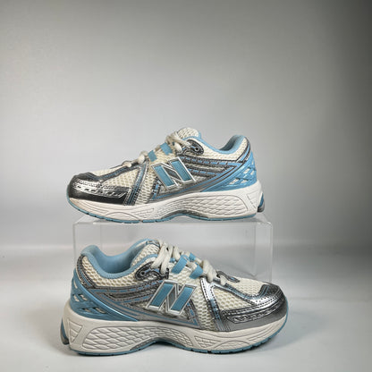 New Balance 1906R Silver Metallic Chrome Blue (2024) Size 5.5y USED s22884