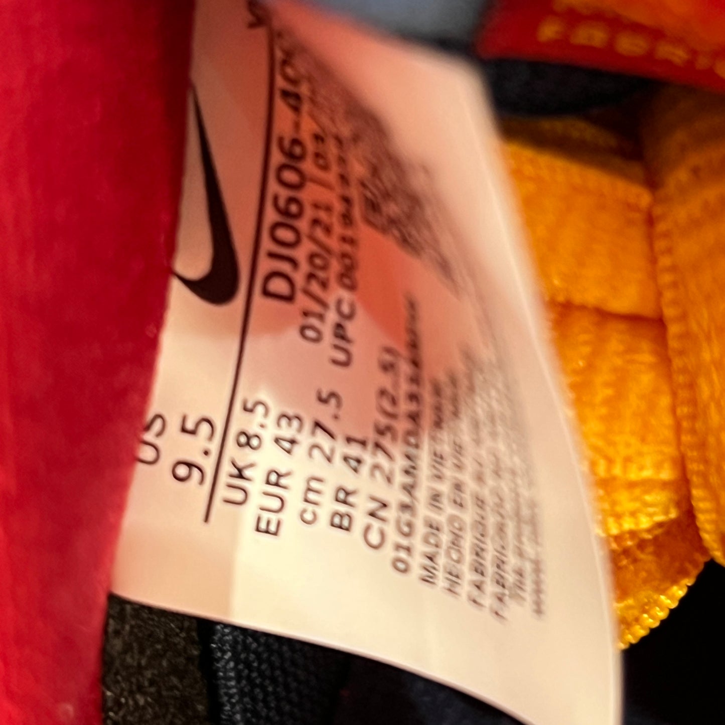 Nike SB Dunk Low Barcelona (2021) Size 9.5 USED s22901