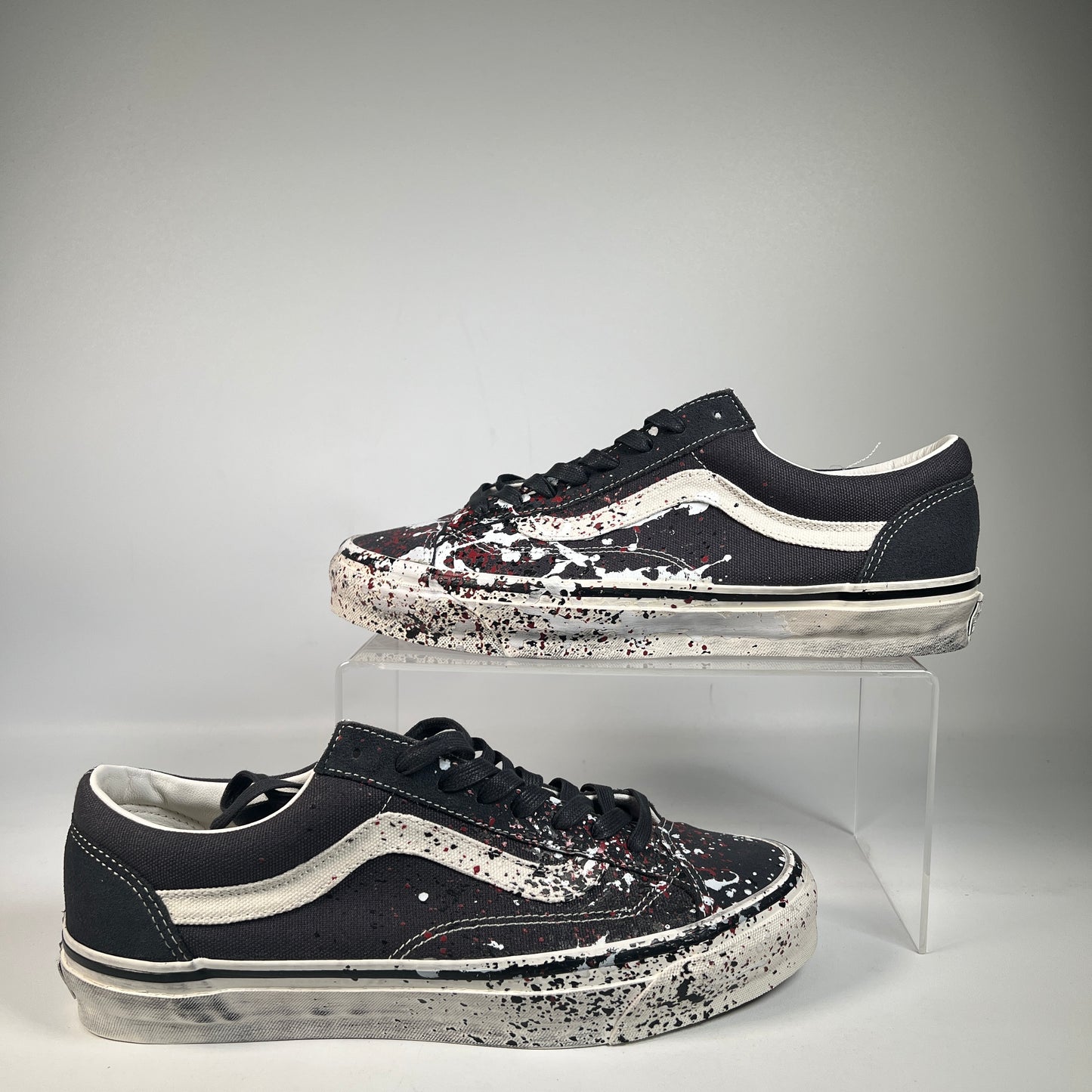 Vans Old Skool 36 Paint Splatter Charcoal Grey (2026) Size 11 NEW s23043