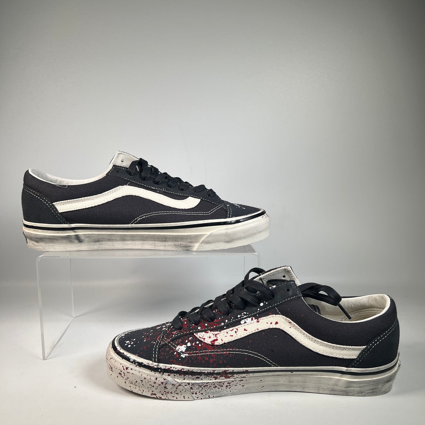 Vans Old Skool 36 Paint Splatter Charcoal Grey (2026) Size 11 NEW s23043