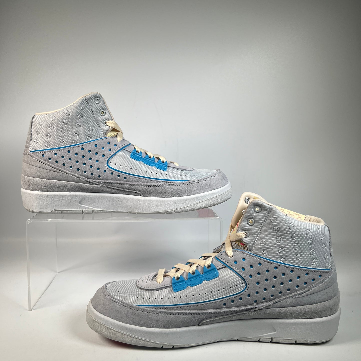 Jordan 2 Union LA Grey Fog (2021) Size 9.5 USED s22983