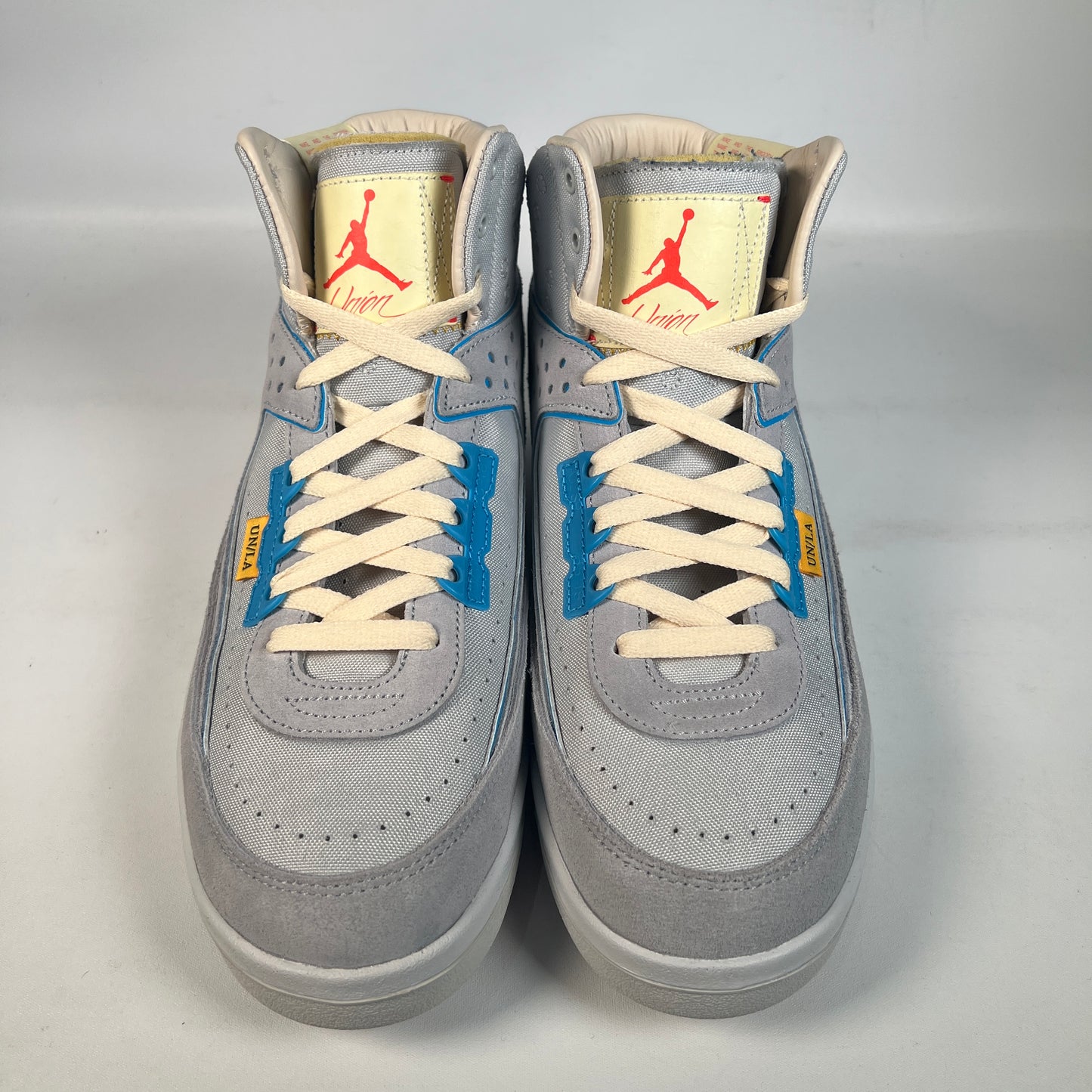 Jordan 2 Union LA Grey Fog (2021) Size 9.5 USED s22983