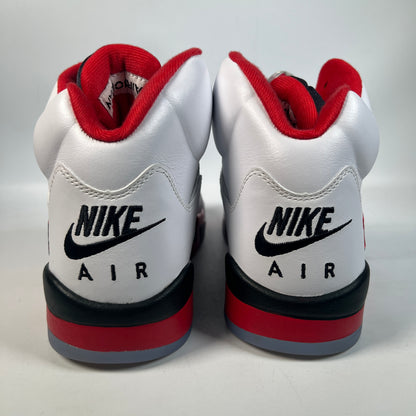 Jordan 5 Fire Red Black Tongue (2025) Size 9 USED s22977