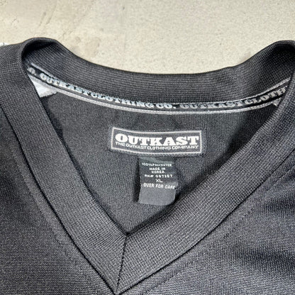 Y2K Outkast Black/Grey Jersey Size XL USED v16105