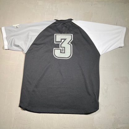 Y2K Outkast Black/Grey Jersey Size XL USED v16105