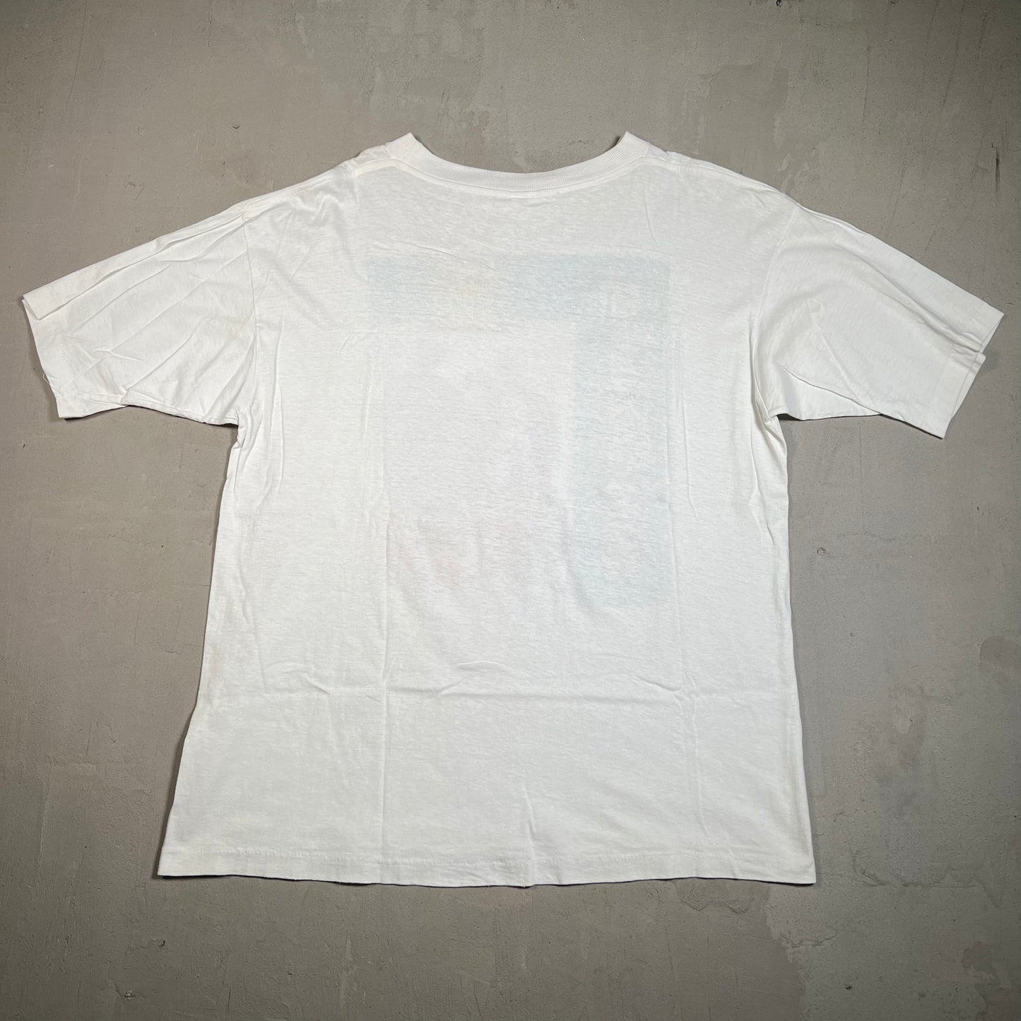 Straight Outta Compton NWA Tee White/Blue Size XL USED v5639