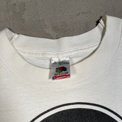 1996 Grateful Dead Alien Steal Your Race White Tee Size Large USED v8778