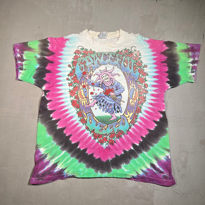 1993 Grateful Dead Dancing Jester Endless Tour Tee Size XL USED v16297