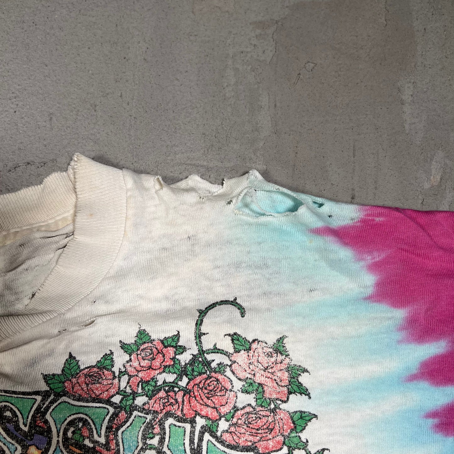 1993 Grateful Dead Dancing Jester Endless Tour Tee Size XL USED v16297