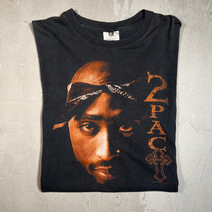 1998 2Pac Exodus 18.11 Black Tee Size XL USED v14381