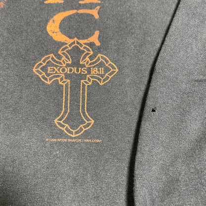 1998 2Pac Exodus 18.11 Black Tee Size XL USED v14381