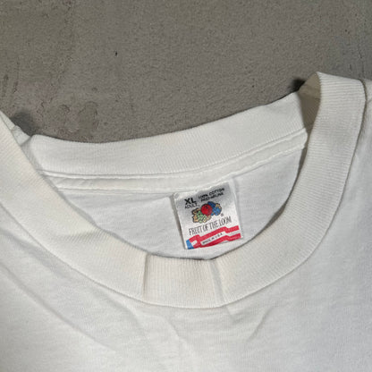 1995 Grateful Dead Iguana Tour White Tee Size XL USED v12595