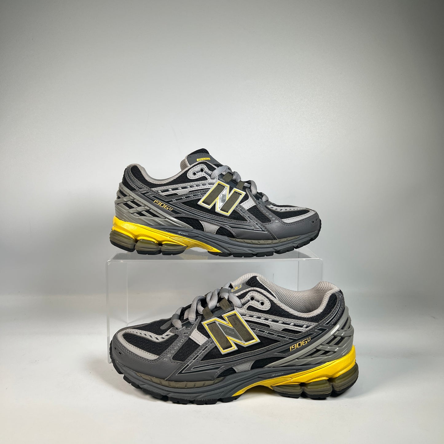 New Balance 1906U Castlerock Ginger Lemon Size 5.5 USED s22881