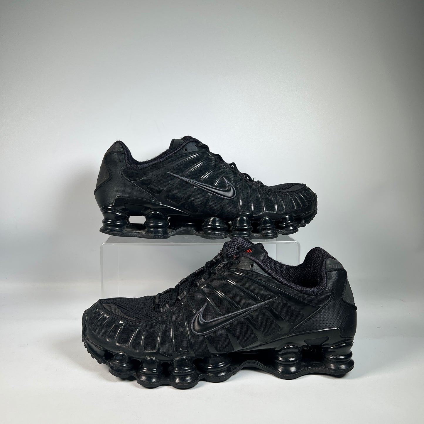 Nike Shox TL Black Metallic Hermatite (2019) Size 11.5 USED s23003
