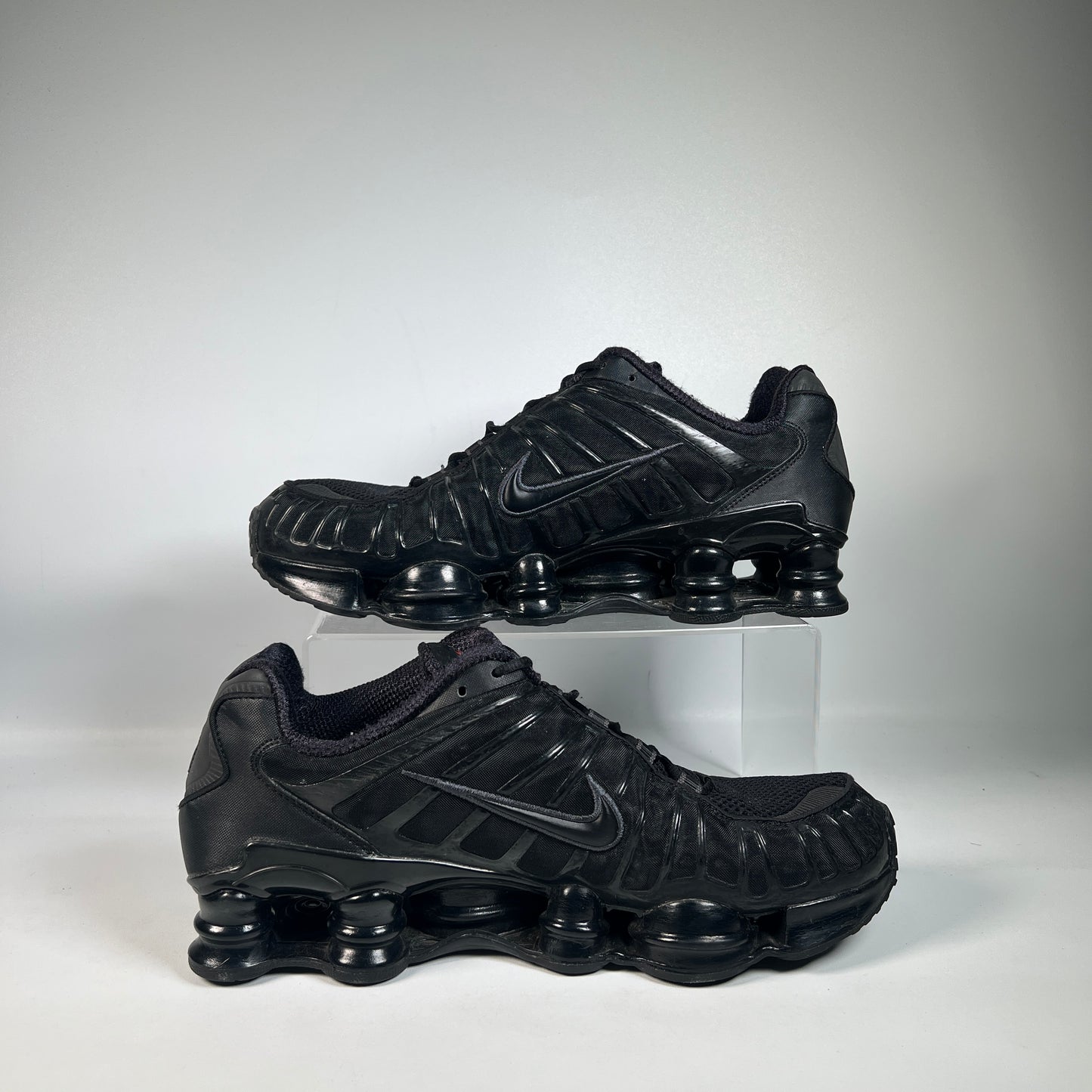 Nike Shox TL Black Metallic Hermatite (2019) Size 11.5 USED s23003
