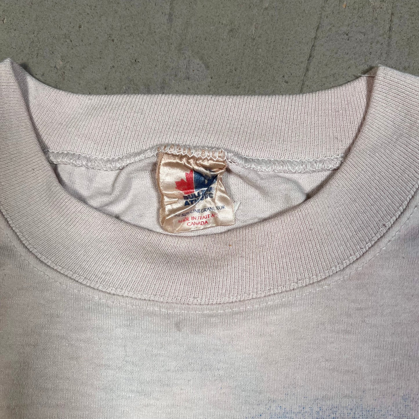 1992 Blue Jays Toronto World Champs AOP Stained Tee Size XL USED v19594