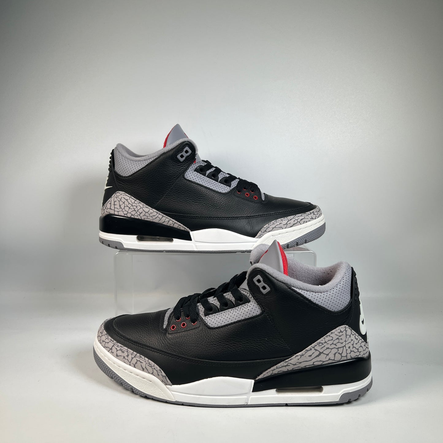 Jordan 3 Black Cement (2024) Size 10.5 USED s22985