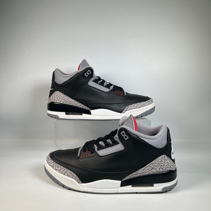 Jordan 3 Black Cement (2024) Size 10.5 USED s22985