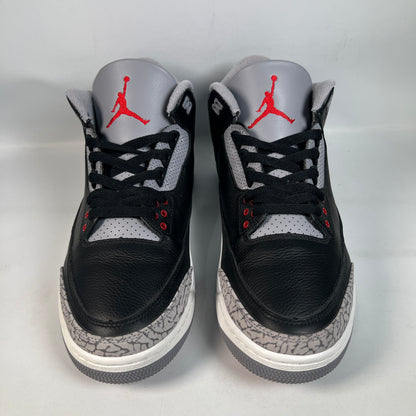 Jordan 3 Black Cement (2024) Size 10.5 USED s22985