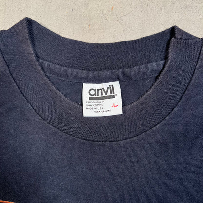 1990 Robocop Think It Over Creep Black Tee Size Large USED v19593