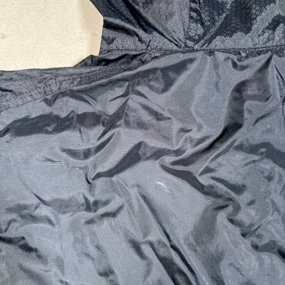 Y2K Nike Front Pocket Lightweight Black Winbreaker Size XL USED v19589