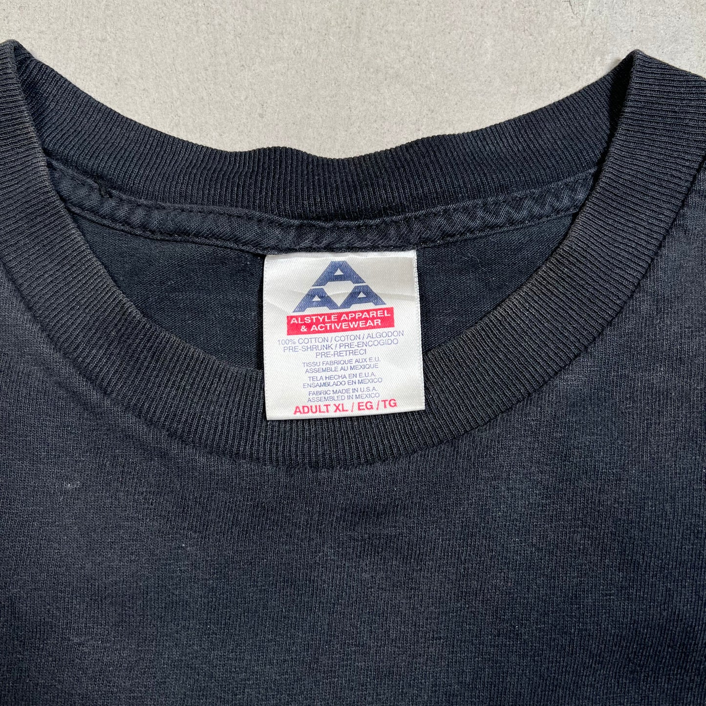 "Dead Man Walking" Black Tees Size XL USED v19608