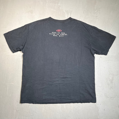 "Dead Man Walking" Black Tees Size XL USED v19608