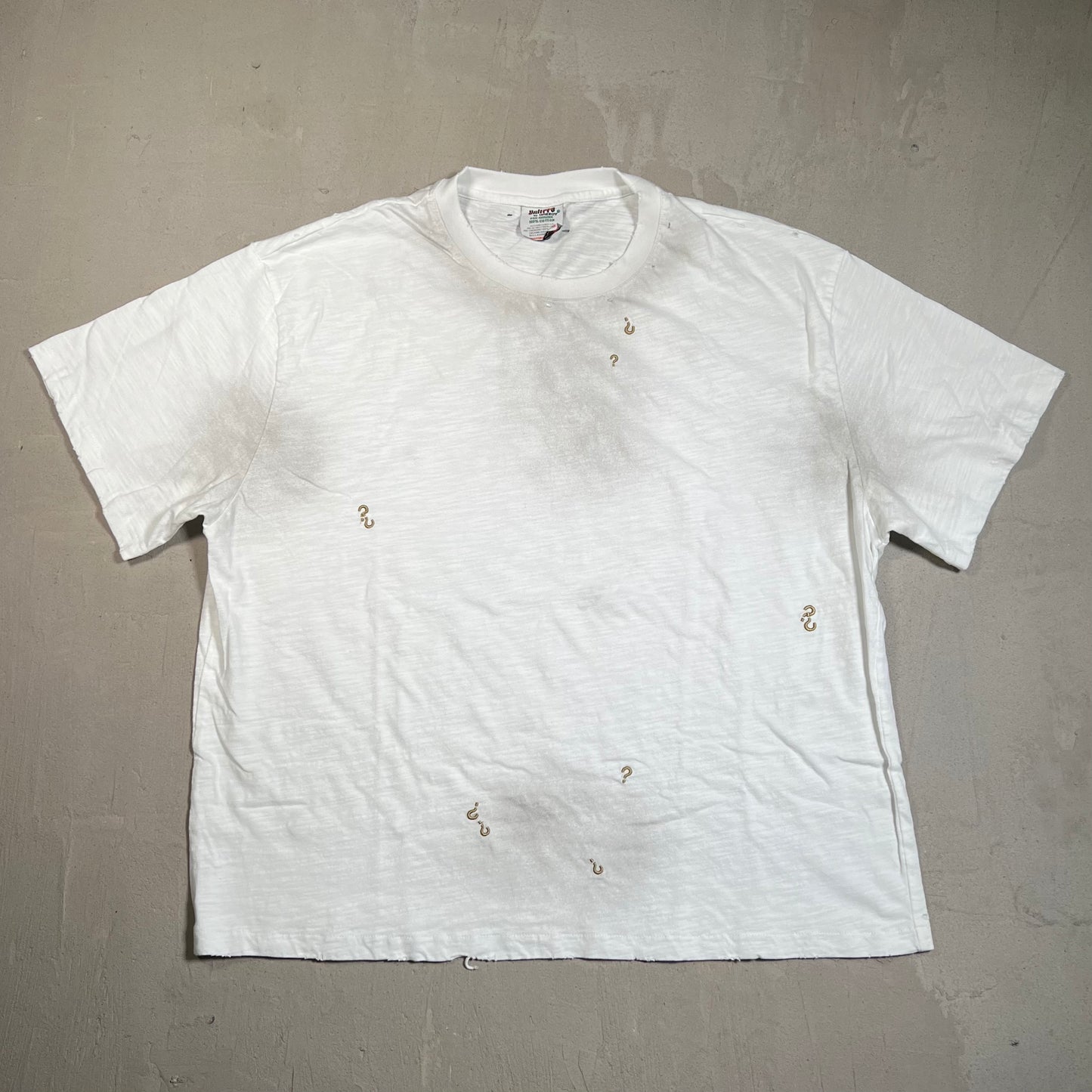 Greedy Unit Everyday White Tee Size XXL USED x17687