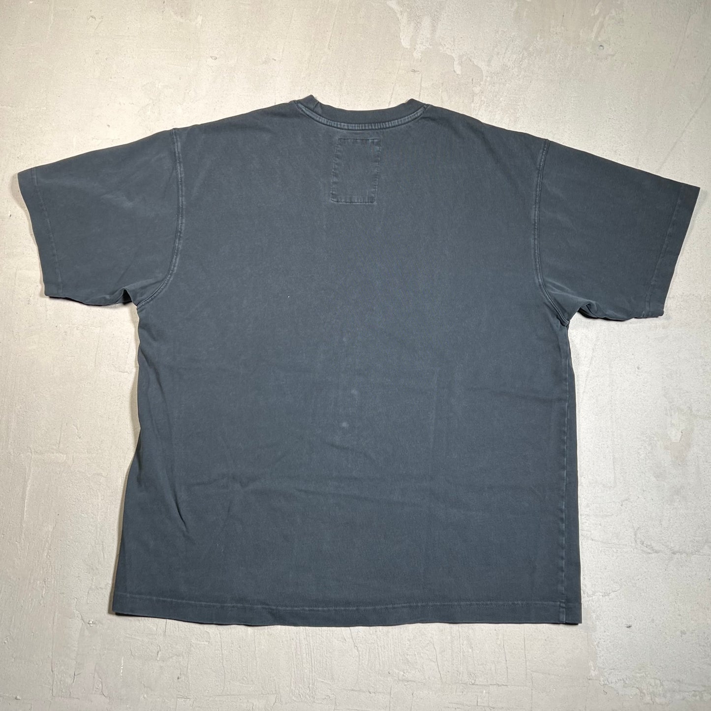 Stussy Black Dyed Classic Tee Size Medium USED x17688