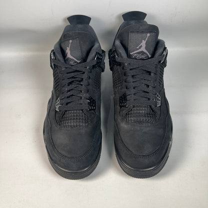 Jordan 4 Black Cat (2025) Size 10.5 USED s22953