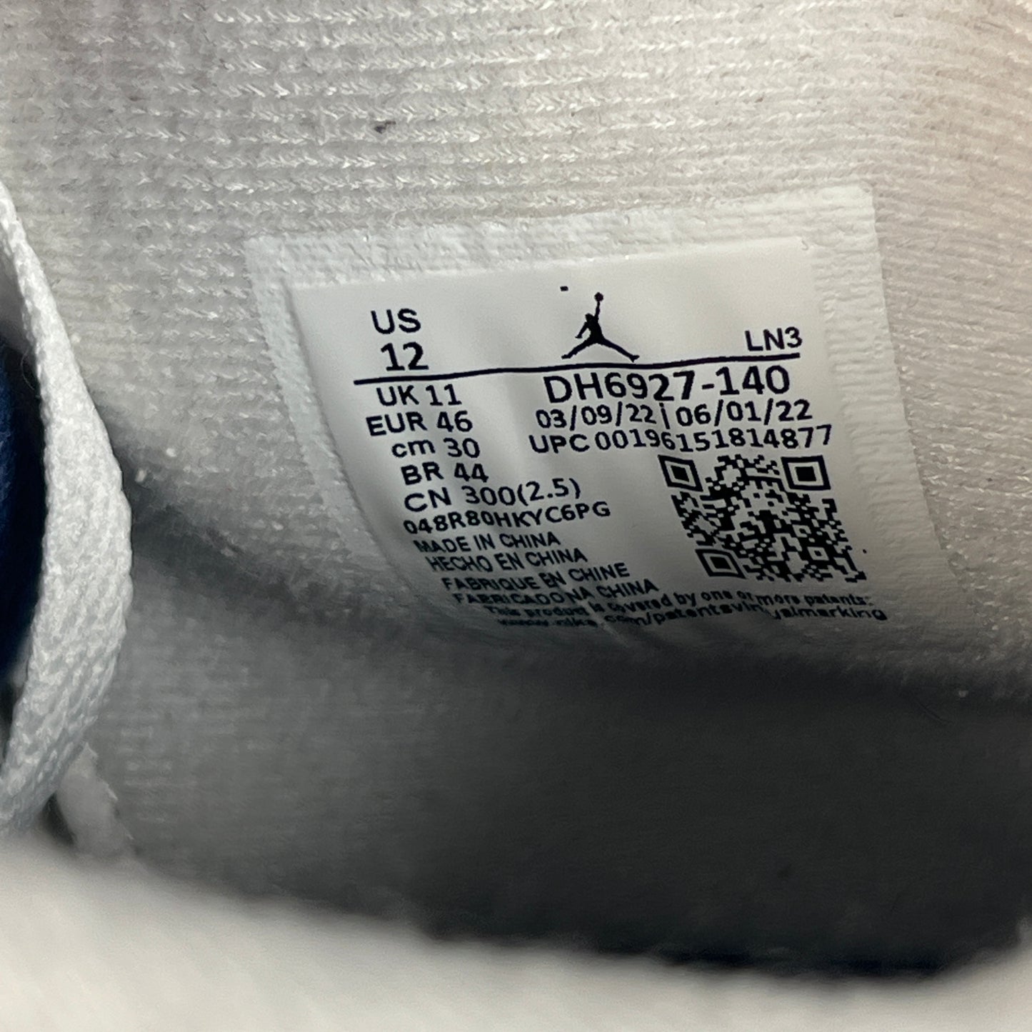 Jordan 4 Midnight Navy (2022) Size 12 USED s22980