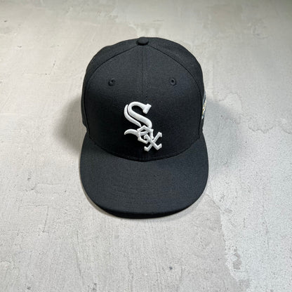 New Era Chicago White Sox 2005 World Series Black Fitted Size 7.5 USED v19604