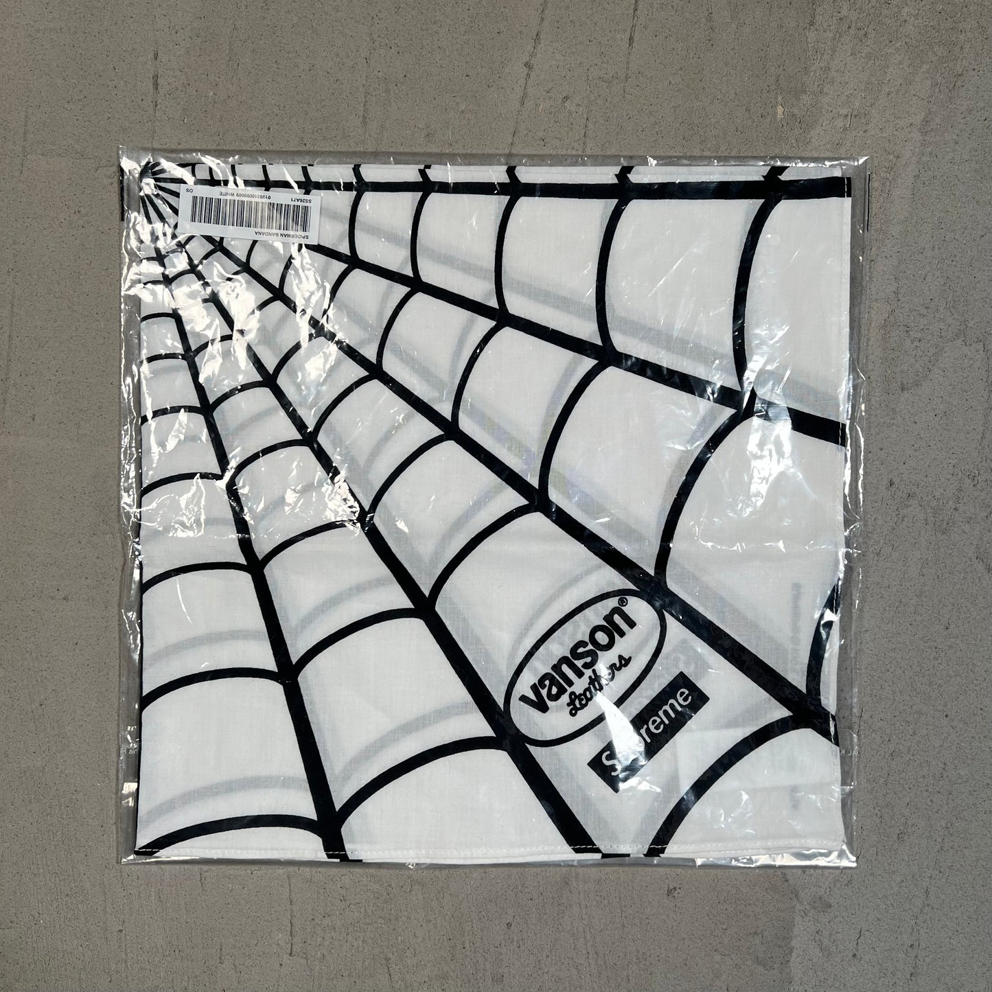 Supreme Spiderman Bandana White NEW x17607