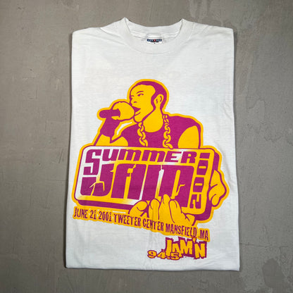 Summer Jam 2001 Concert Tee Size Large USED v5346