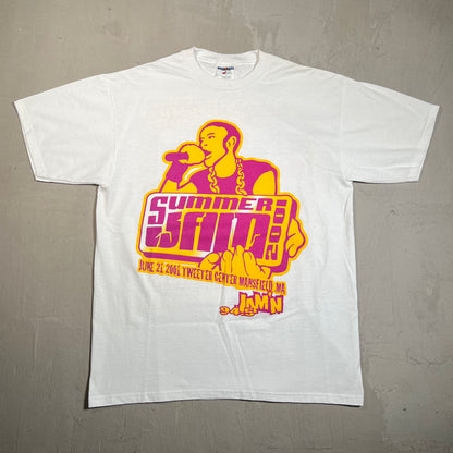 Summer Jam 2001 Concert Tee Size Large USED v5346