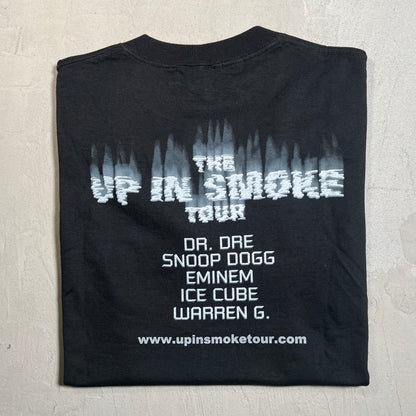 2000 Up In smoke Tour Black Tee Size Medium NEW v5016