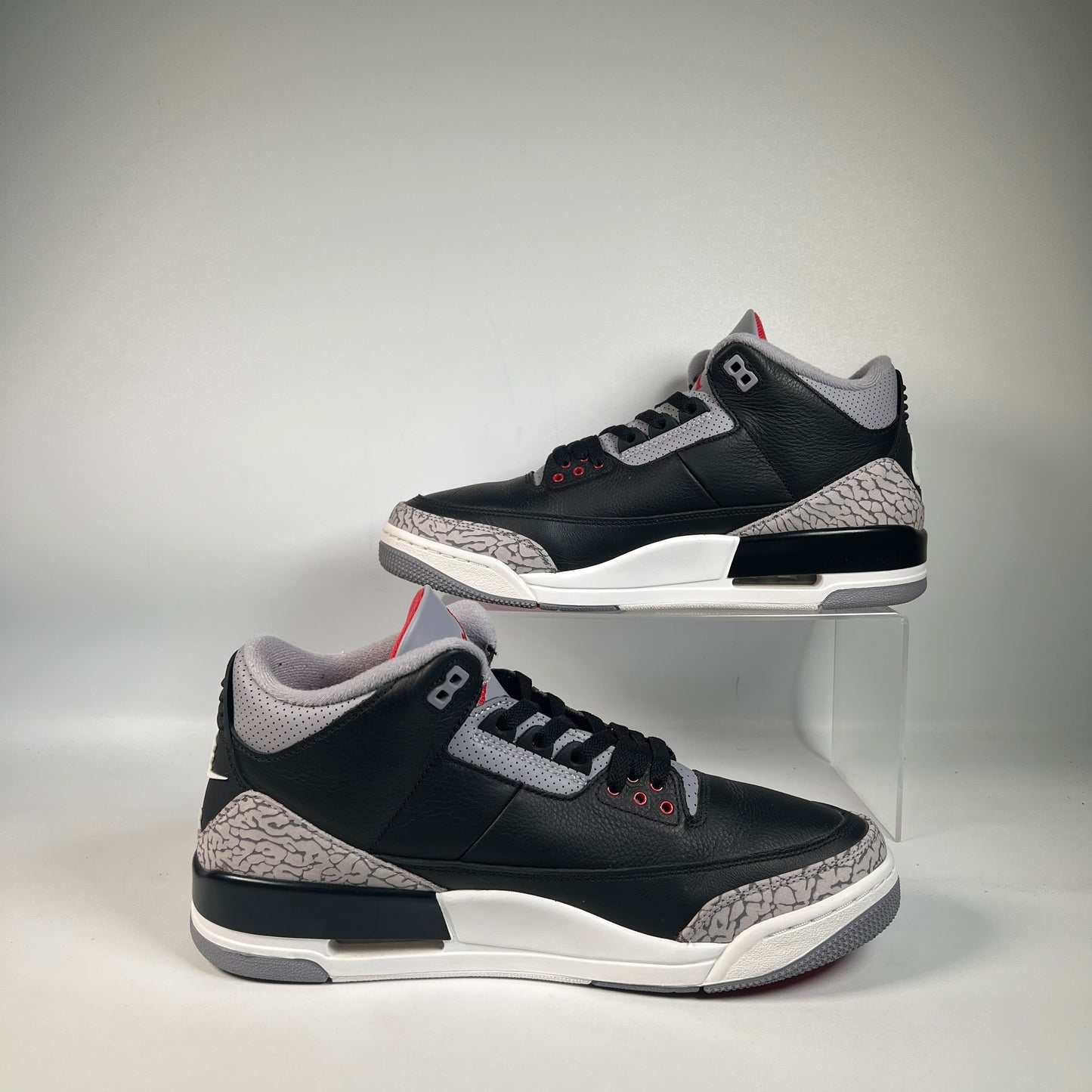 Jordan 3 Black Cement (2024) Size 10.5 USED s22985