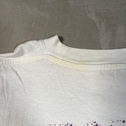 1993 Elton John Live in Concert White Tee Size Large USED v14953