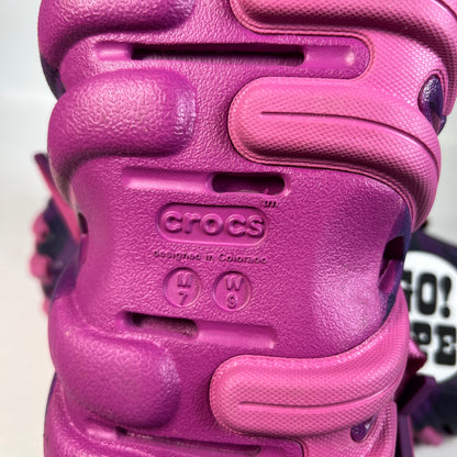 Croc Echo RO Clog Bape Grapeberry Camo (2026) Size 7 USED s23049
