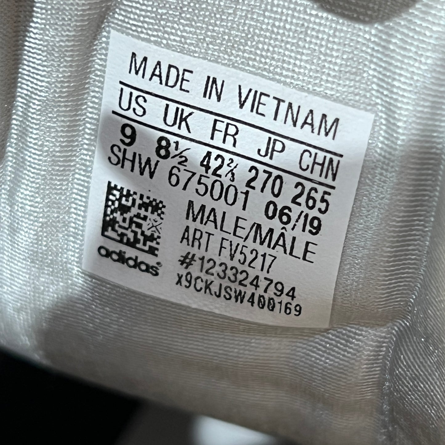 Adidas NMD Logo Print (2019) Size 9 USED s22815