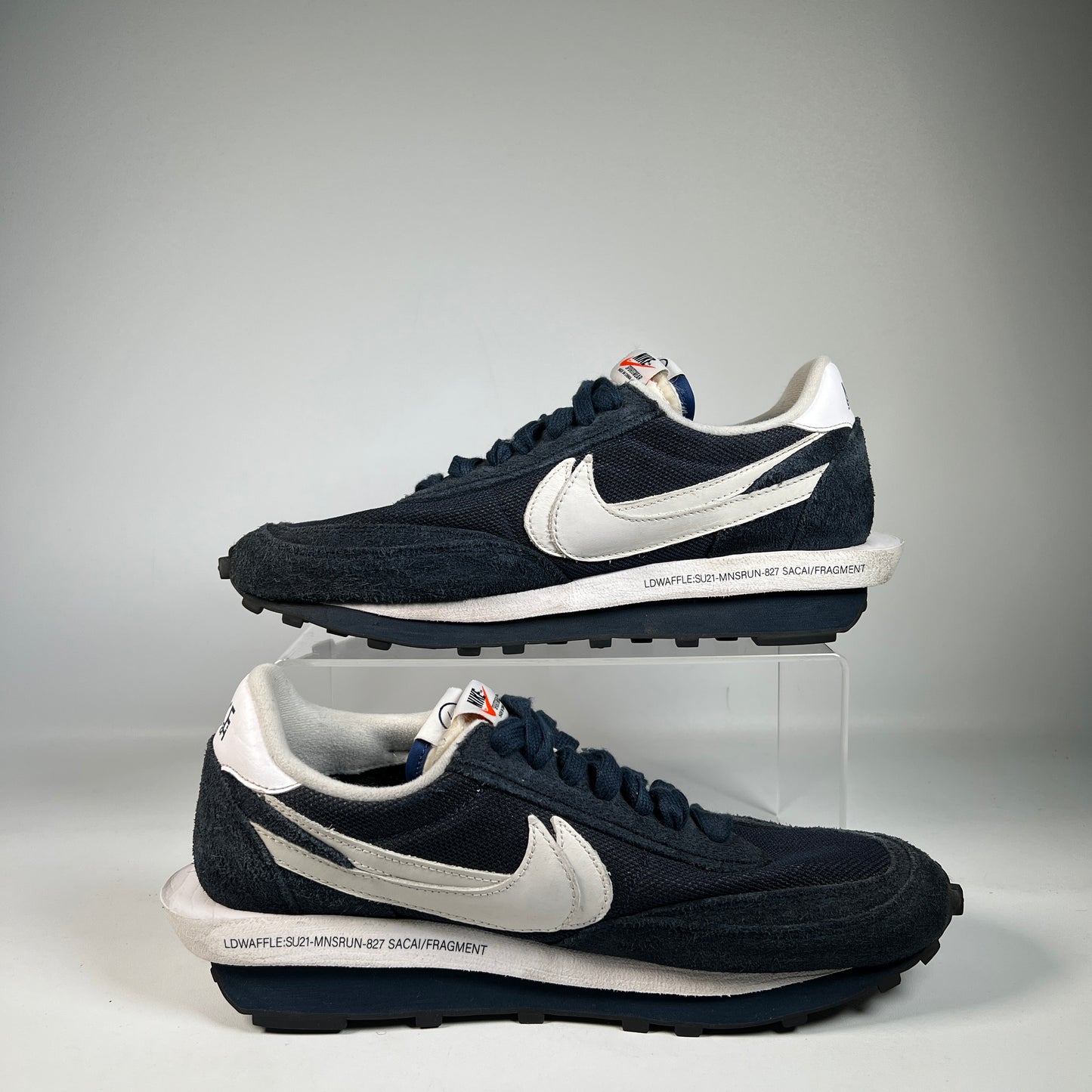 Nike LD Waffle SF Sacai Fragment Blue Void (2021) Size 11 USED s22839