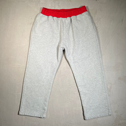 GV Gallery Rasperry Hills Grey/Red Plain Sweatpants Size Small USED x17711