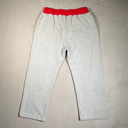 GV Gallery Rasperry Hills Grey/Red Plain Sweatpants Size Small USED x17711